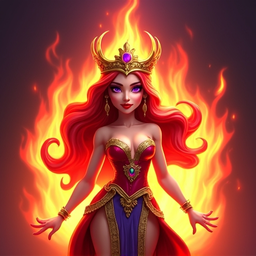 Queen Of Inferno Spinsup Casino
